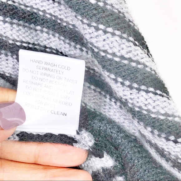 Pink Rose Cardigan waterfall Open Striped Size S - Picture 7 of 7